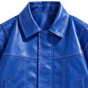 <b>Top</b> Trending Men's Winter <b>Leather</b> Jackets <b>High</b> Quality Custom Made Eco Friendly Front Logo Long Sleeve All Sizes Fashionable - Product Image 3