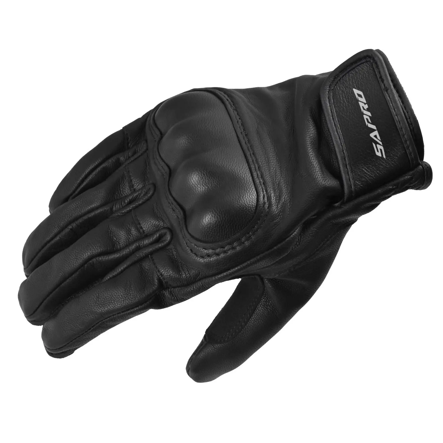 COMBATIVE Motorcycle Racing Short Glove Made of High quality cowhide, goat leather & Foam Mesh with carbon knuckle safety