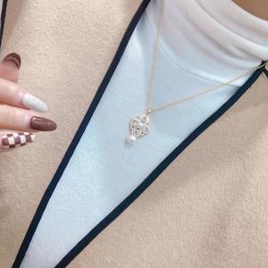 Ensemble de chaînes de bijoux polyvalentes de la mode française, nouveau design rétro de la Route de la Soie, artisanat de l'émail de luxe léger - Product Image 4