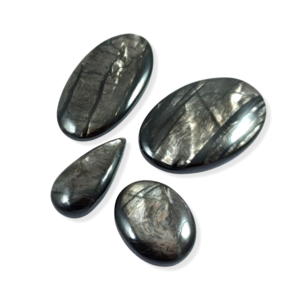 Natural Hypersthene Cabochon Handmade Loose Gemstone for <b>Silver</b> Jewelry Making - Product Image 1
