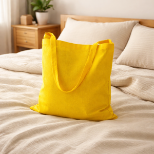 Sustainable Heavy Duty Cotton Carry <b>Bag</b> Custom Branding Large Capacity | Reusable Shopping Tote <b>Long</b> Handle Retail Events Gifts - Product Image 3