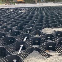Système de confinement cellulaire Geocell à haute capacité de charge pour la construction routière en zones à fort trafic