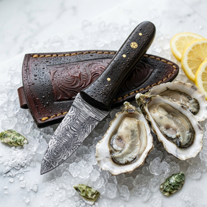 มีดแกะหอยนางรมพร้อมปลอกไม้ ขายส่ง อุปกรณ์เปิดอาหารทะเล อุปกรณ์ครัว เป็นมิตรกับสิ่งแวดล้อม ใช้กับเครื่องล้างจานและไมโครเวฟได้ - Product Image 2