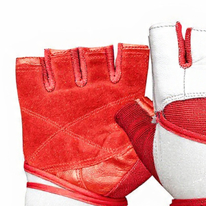 Guantes de Entrenamiento de Halterofilia, Medios Dedos, Sin Dedos, con Muñequeras para Deportes, Fitness y Entrenamiento al Aire Libre - Product Image 2