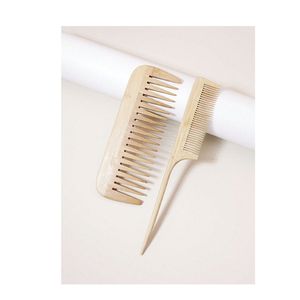Peigne en bambou du Vietnam, accessoire léger et naturel pour l'entretien des cheveux, destiné aux détaillants et aux salons de coiffure - Product Image 3