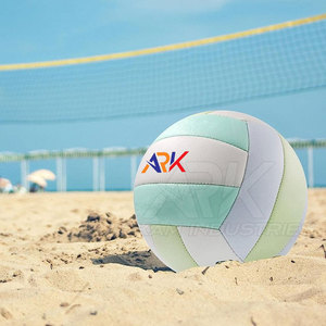 ลูกวอลเลย์บอลวัสดุ PVC สำหรับฝึกซ้อมแข่งขันชายหาด ราคาดีที่สุด รับทำโลโก้ตามสั่ง - Product Image 5