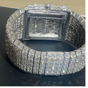 Reloj de Moda con Diamantes Cultivados en Laboratorio, Reloj con Diamantes Incoloros para Hombre, Mejor Calidad, Precio al por Mayor - Product Image 5