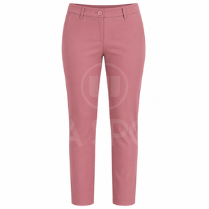 Ensemble de blouses et pantalons tissés bicolores pour femmes, haut d'infirmière à manches courtes et pantalon, uniforme d'hôpital personnalisé - Product Image 4