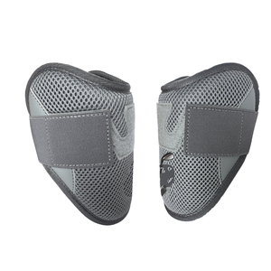 Protège-coudes en maille légère pour adultes, équipement de protection sportive, utilisation toutes saisons, couleur grise, design respirant - Product Image 5