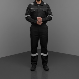 OEM ODM Reflective Safety <b>Overall</b> High Visibility Protective Workwear for Warehouse and Logistics Staff - Product Image 6