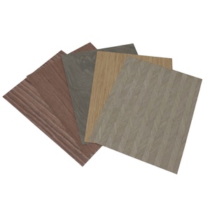 Good Quality Engineered Ebony <b>Veneer</b> Panels Rotary Cut 2500x640mm Eco Friendly for Furniture and Door Applications - Product Image 1