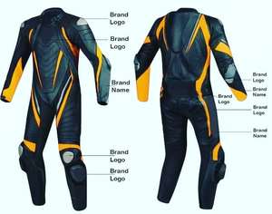 Traje de Motociclismo de Verano Hecho a Medida, de Cuero Vacuno, Deportivo, de Carreras, de Cuero Genuino, Resistente al Viento, Transpirable, Unisex - Product Image 6