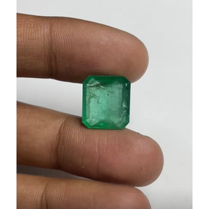 Émeraude naturelle de qualité supérieure de Zambie, pierre précieuse en vrac, pierre verte de haute qualité pour la fabrication de bijoux, bague, pendentif - Product Image 1