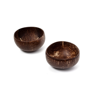 AVAILABLE High Quality Eco Sustainable Coconut Shell Bowl Best Selling Premium Lightweight Durable Smoothie Bowl <b>Set</b> Bulk - Product Image 1