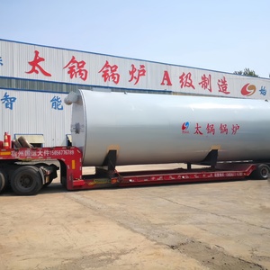 Ruang pembakaran bergelombang industri 500-6000kg/jam minyak Gas api Diesel bertenaga Horizontal tabung api ketel minyak termal - Product Image 6