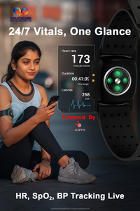 2025 FN04 poitrine HR moniteur bande intelligente étanche Fitness Tracker avec pour Bluetooth ANT W575 unisexe sommeil BP Sport bande - Product Image 5