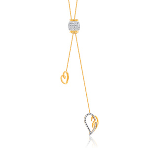 GLEAMORA ENTERPRISE Pendentif en or blanc avec diamant de laboratoire, motif œil porte-bonheur, taille brillant, pour femme, tendance, usage quotidien, 14K, 6,17g - Product Image 2