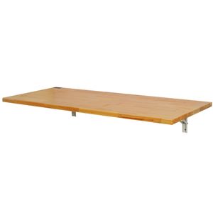 Mesa Plegable de Pared de 47.2 x 19.7 Pulgadas, Escritorio Flotante para Computadora con Soporte de Hierro para Espacios Pequeños - Product Image 5