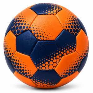 Balón de Fútbol para Entrenamiento en Interiores/Exteriores ESTRELLA INTERNATIONAL, Talla 5, Diseño de Píxeles Morados y Plateados - Product Image 4