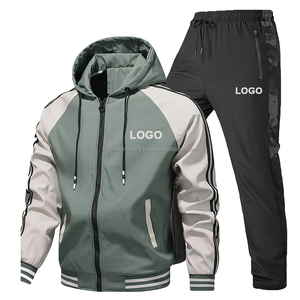 Chándal Deportivo con Capucha Estampado para Hombre, Personalizado, 100% Poliéster, Ecológico, de Secado Rápido, Transpirable, para Invierno - Product Image 1