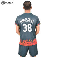 Ensemble de football nouvelle saison, maillot de football respirant, anti-bactérien, extensible, à séchage rapide, unisexe, uniforme d'été, sublimation