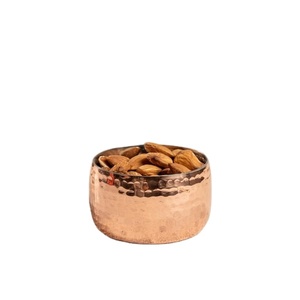 Copper Bowl with Outer Hand Made for Dinner <b>Table</b> and New Design Best Selling Copper Bowl for Home Use - Product Image 1