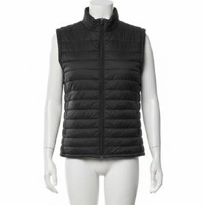 เสื้อกั๊กคุณภาพสูง น้ำหนักเบา ทรงบับเบิ้ล ผลิตจากโพลีเอสเตอร์ 100% ไม่มีแขนเสื้อ บุด้วยใยสังเคราะห์ 150 กรัม พร้อมซิปที่กระเป๋าและด้านหน้า - Product Image 2