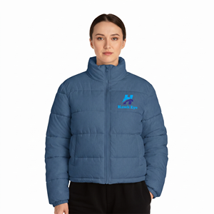 High Quality Sale Thick Warm Winter <b>Cropped</b> Down <b>Jacket</b> Plus Size Coat Streetwear Classic Zipper up Women Puffer <b>Jacket</b> - Product Image 1