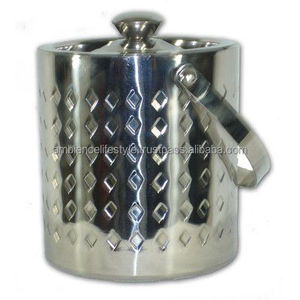 Cubetera de Acero Inoxidable de Lujo con Acabado Moderno, Enfriador de Bebidas, Accesorio Duradero para Bar, Uso en Fiestas, Hogar y Hotel - Product Image 3