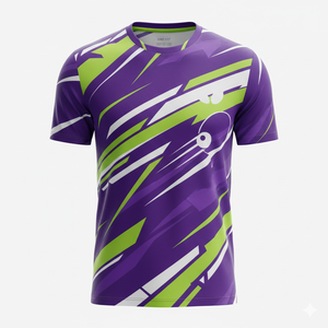 Maillot de tennis de table de haute qualité, séchage rapide, confortable, imprimé par transfert thermique, unisexe pour adultes, logo personnalisé devant et derrière, tissu 180g - Product Image 3