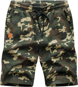 Pantalones Cortos de Golf Personalizados para Hombre, Deportivos, de Spandex/Algodón, Casuales, con Cordones, Transpirables, de Secado Rápido, Suaves, Elásticos, Ajustados, hasta la Rodilla - Product Image 1