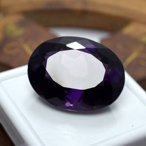 Gema Suelta de Amatista Púrpura Natural, Corte Ovalado Facetado, 2.00Ct, ZUBEDA GEMS, para Joyería, Regalo de Aniversario para Ella y Él - Product Image 4