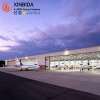 Hangar de Estructura de Acero en Forma de H Personalizado, Edificio de Almacén Industrial Prefabricado