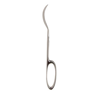 Palanca ósea manual Lane de 10 mm con mango de anillo de curva completa de 270 mm, certificada CE alemana, clase I, para cirugía ortopédica, de Grip Surgical - Product Image 4