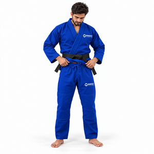 ชุดยูโด BJJ สำหรับผู้ใหญ่ ได้รับการรับรองจาก IBJJF ผลิตจากผ้าฝ้าย 100% ผ้ากันหด น้ำหนักเบา ระบายความชื้นได้ดี - Product Image 1