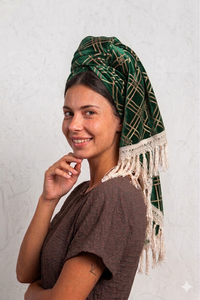Custom Printed <b>Square</b> <b>Scarf</b> With Tassel Soft Lightweight Fabric Women Fashion Headscarf Low MOQ OEM Manufacturer Supply - Product Image 2