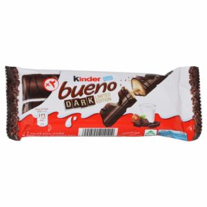 Chocolate Kinderr Bueno 43g, Barras Dobles con Relleno Cremoso de Avellanas en Chocolate con Leche, Paquete al por Mayor, Confitería Premium - Product Image 5