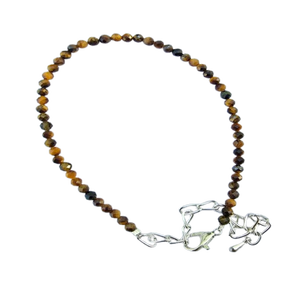 Pulsera de Cuentas de Pirita Dorada, Hermosa, de Súper Calidad, con Cristales Naturales - Product Image 1