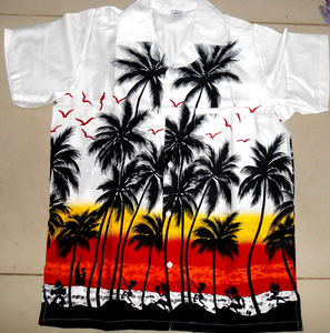 Chemises Hawaïennes Respirantes de Haute Qualité pour Hommes – Personnalisables avec Tous Motifs – Été – Polyester Popeline – Manches Courtes – Séchage Rapide – Infroissables - Product Image 1