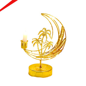 Porte-bougie en métal à motif floral, très vendu, écologique, fait main, décoration de Noël, support de bougie de qualité supérieure - Product Image 4