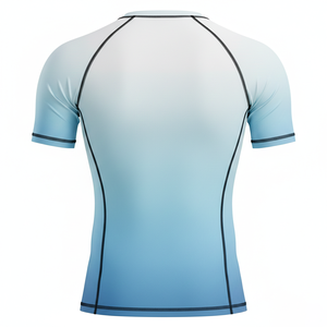 Camiseta de compresión sublimada personalizada para entrenamiento de MMA, BJJ, Jiu Jitsu No-Gi, para hombres, mujeres y niños, duradera, para natación, al por mayor. - Product Image 2