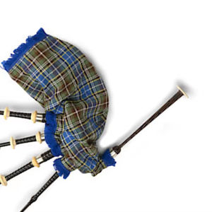 Gaitas escocesas de palo de roble con adornos de latón y chanter de práctica para escuelas de música e institutos de formación - Product Image 4