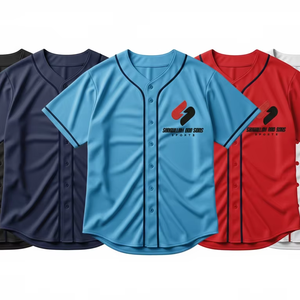 Premium Baseball Jersey Men Women <b>Custom</b> Team Sports Jersey Breathable Lightweight Athletic Wear <b>Uniform</b> Wholesale Factory - Product Image 6