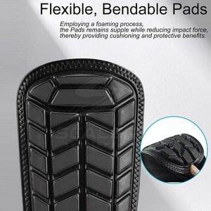 สนับแข้งฟุตบอลวัสดุ EVA น้ำหนักเบา สายรัดกันลื่นเพื่อการยึดเกาะที่แน่นหนาและการเคลื่อนไหวที่ราบรื่นบนสนาม - Product Image 5