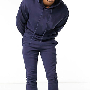 New Fashion Custom 100% Cotton Hooded Solid Winter Casual <b>Tracksuits</b> for Men Premium High Quality Top Selling From Pakistan - Product Image 5