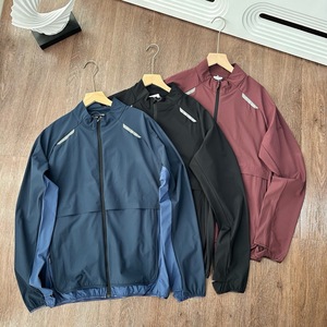 <b>Men</b> Athletic Running Long Sleeve Top <b>Lightweight</b> Breathable UV Sun Protection Sports <b>Jacket</b> Outerwear for Workout Outdoor - Product Image 1