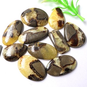 Natural Turquoise Septarian Loose Gemstone Cabochon Lot Hand Polished Smooth <b>Star</b> Optical Effect for Jewelry Making Wholesale - Product Image 1