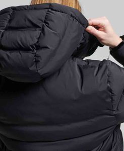 Breathable Windproof & Warm Outdoor Design Wholesale Custom Logo <b>Women</b> Winter Knitted Puffer <b>Jackets</b> - Product Image 4