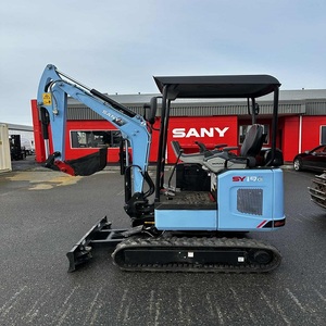 Mini-excavatrice électrique sur chenilles SY19E robuste de 2 tonnes pour travaux de jardinage, de construction, d'exploitation minière et de manutention rapide des matériaux - Product Image 4