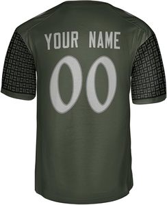 Custom Football Team with Matching Jerseys Athletic Fit American Football Jerseys Wholesale Custom Designed <b>Shirts</b> - Product Image 6